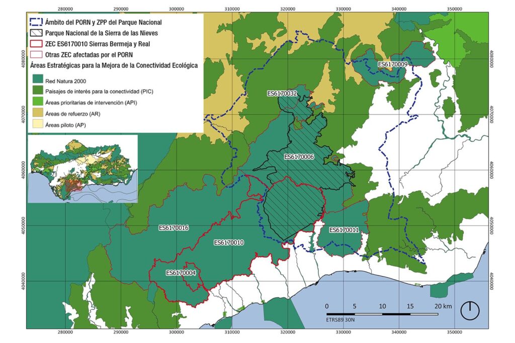 Grunsber presenta alegaciones al Parque Nacional Sierra de las Nieves