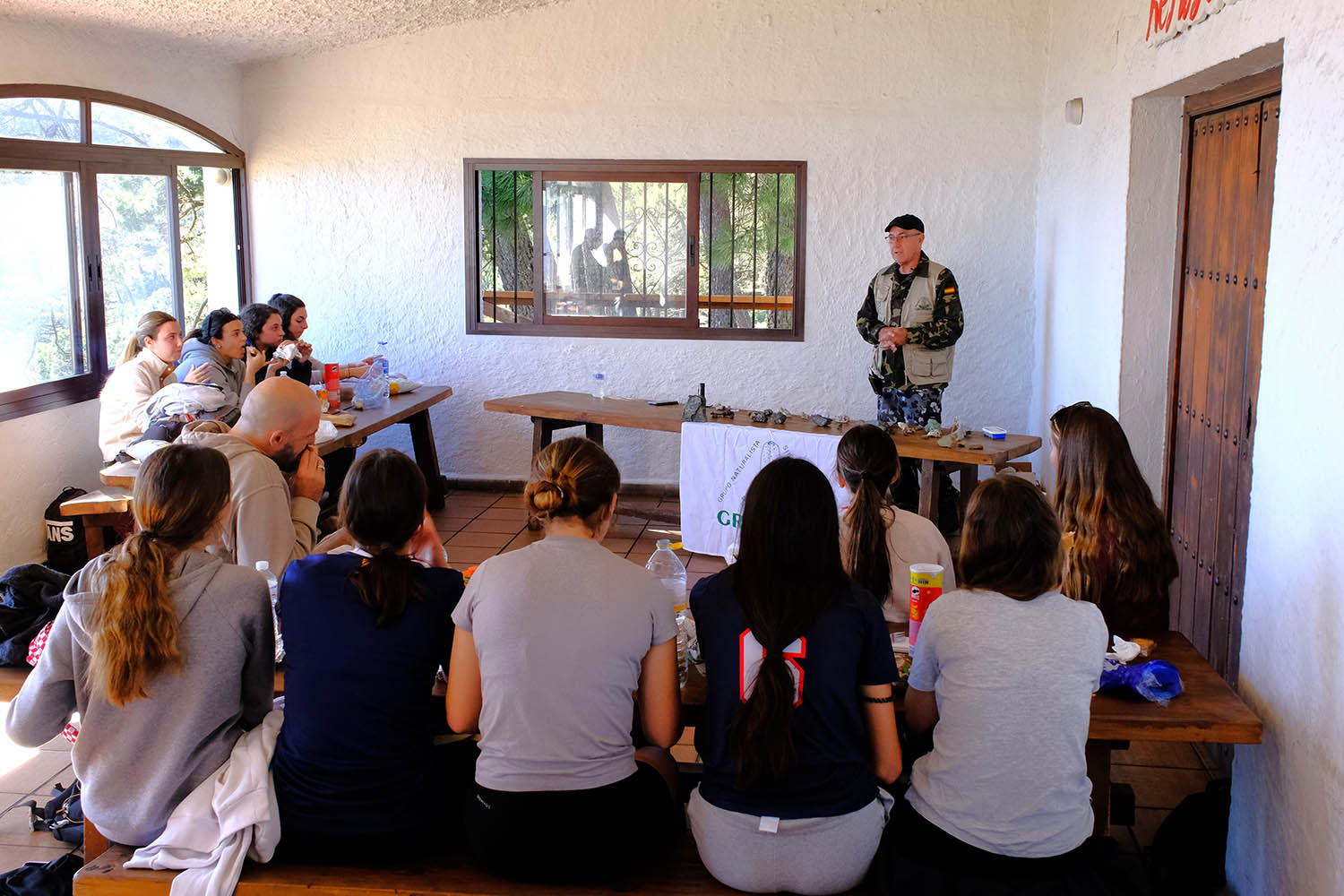 Excursión de Grunsber a Sierra Bermeja con el Liceo Francés