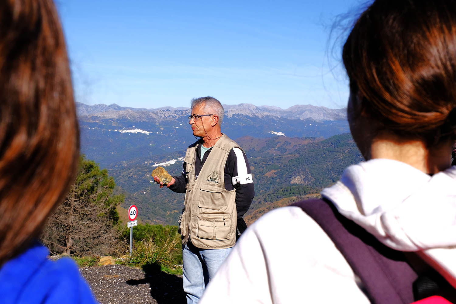 Excursión de Grunsber a Sierra Bermeja con el Liceo Francés