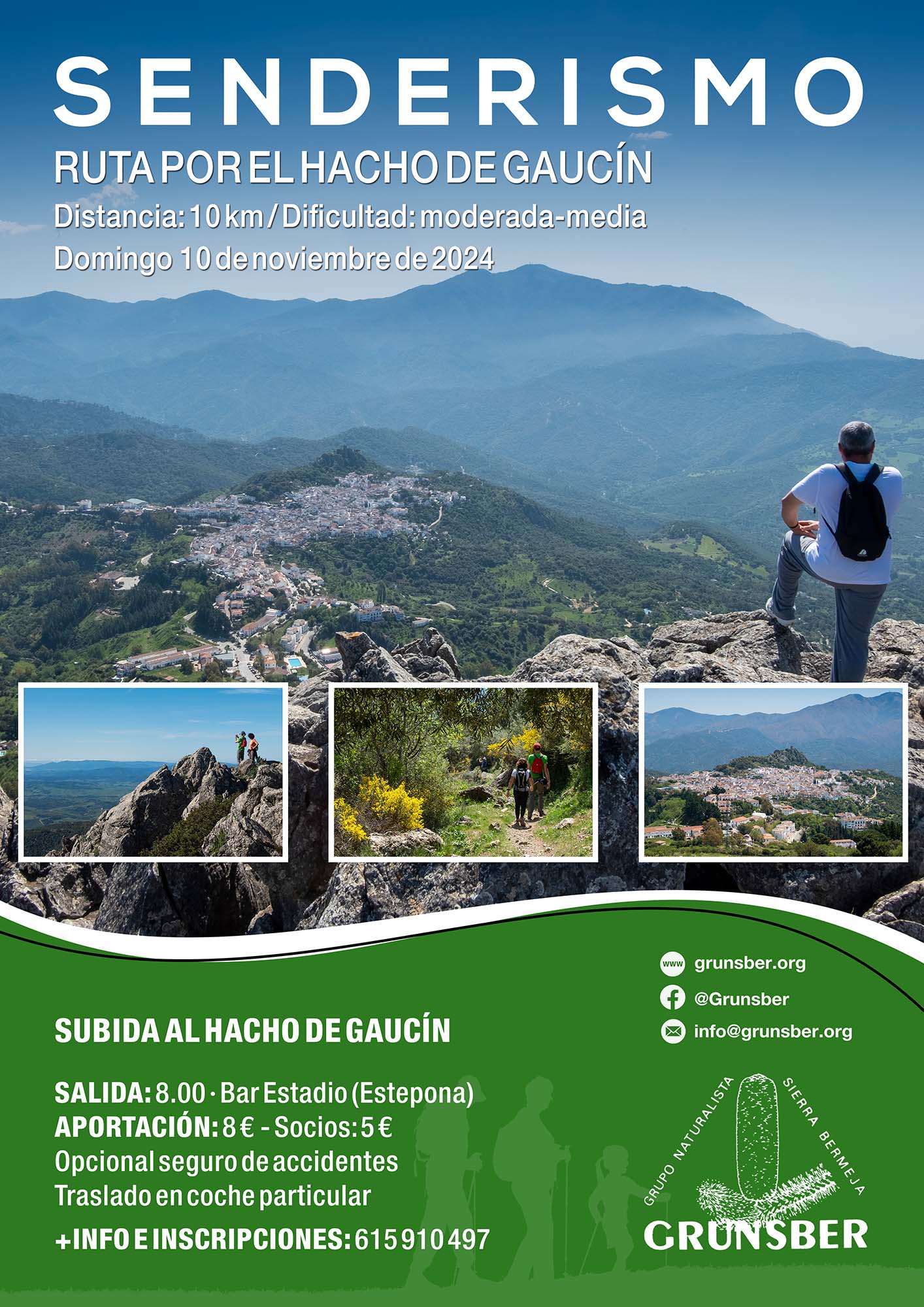 Ruta de subida al Hacho de Gaucín (1/11/2024)