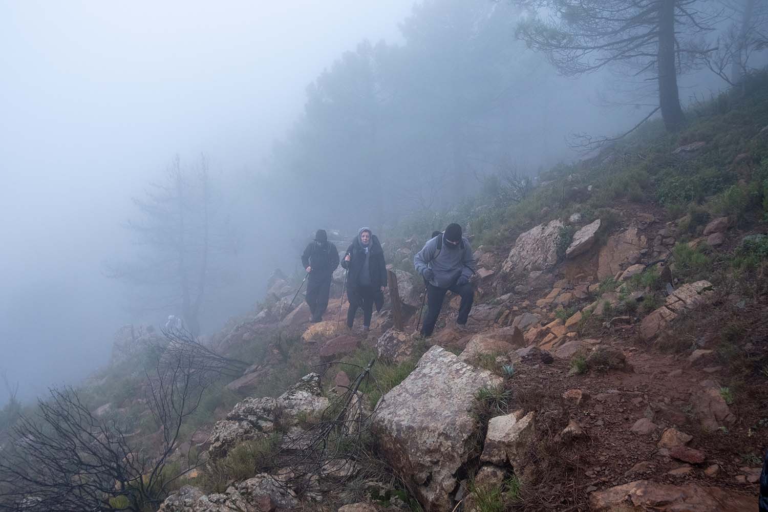 Excursión Grunsber por Los Reales de Sierra Bermeja (Fotografía: Rafael Galán)