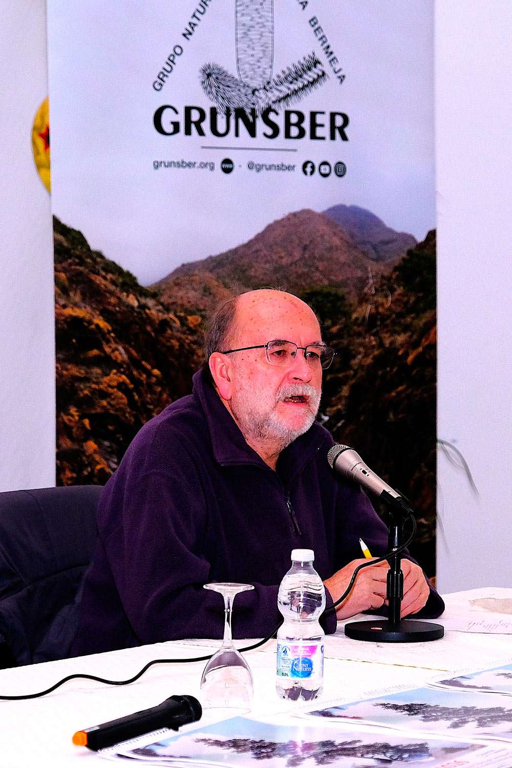 Conferencia 'Decrecimiento y colapso', por Carlos Taibo Arias (Fotografía: Antonio Muñoz Vilches)
