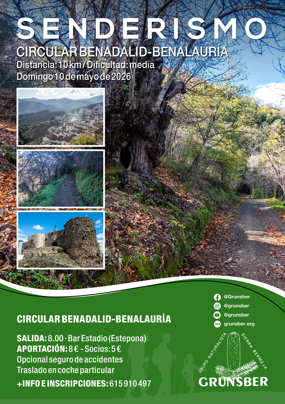Circular Benadalid-Benalauría (Valle del Genal)