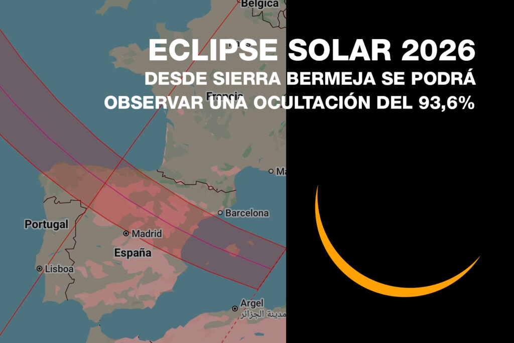 Eclipse solar 2026 desde Sierra Bermeja